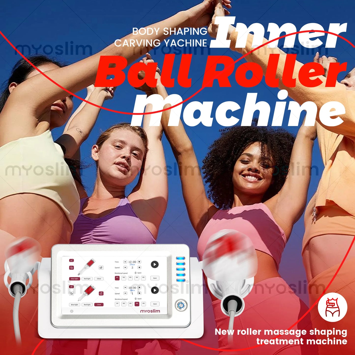 Myoslim 360 Inner Ball Roller Body Shaping Device