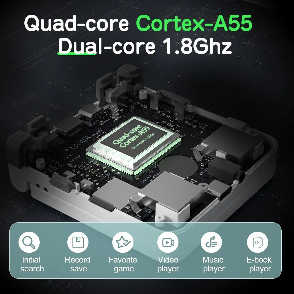 MIYOO Flip V2 Handheld Console With Linux Onion OS