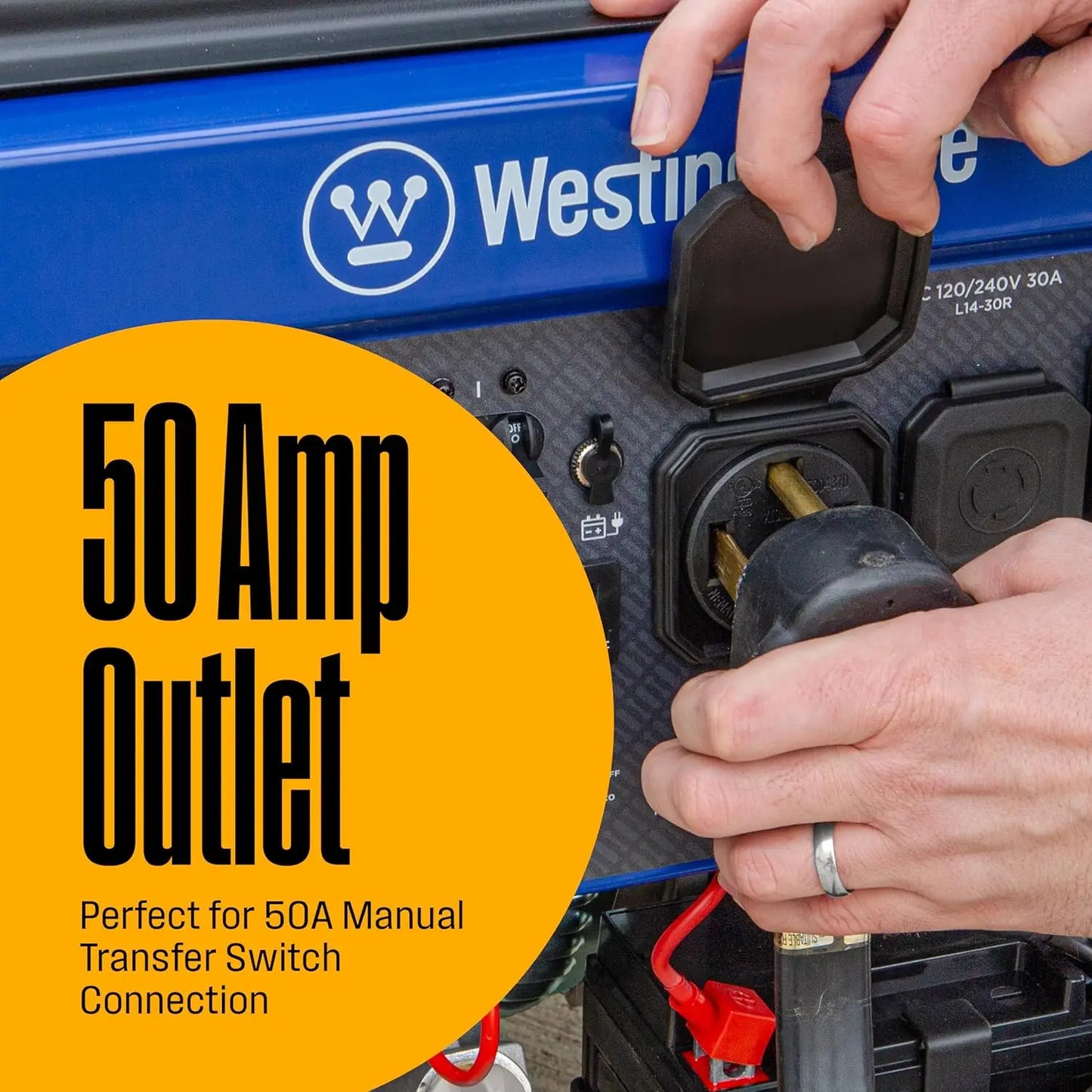 12500W Dual Fuel Portable Generator With Remote Start