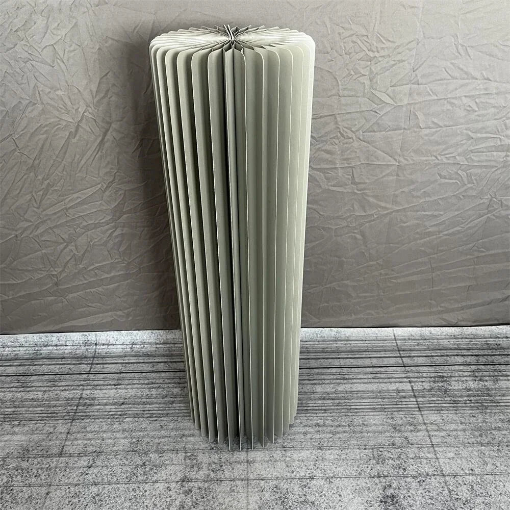 NONECN Folding Paper Roman Column Ornaments For Wedding Decor