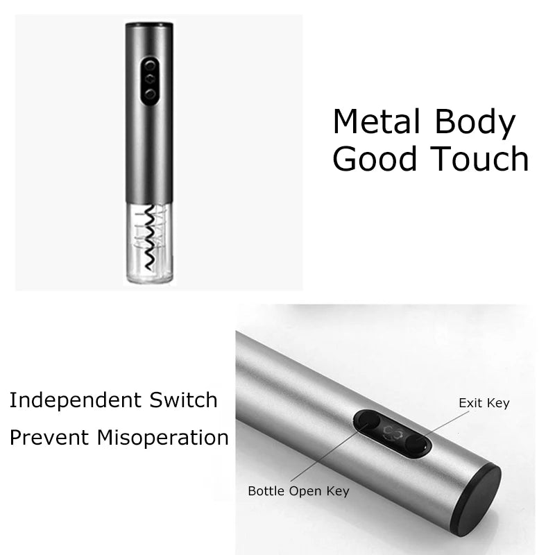 Balashov Electric Wine Opener Rechargeable Automatic Corkscrew