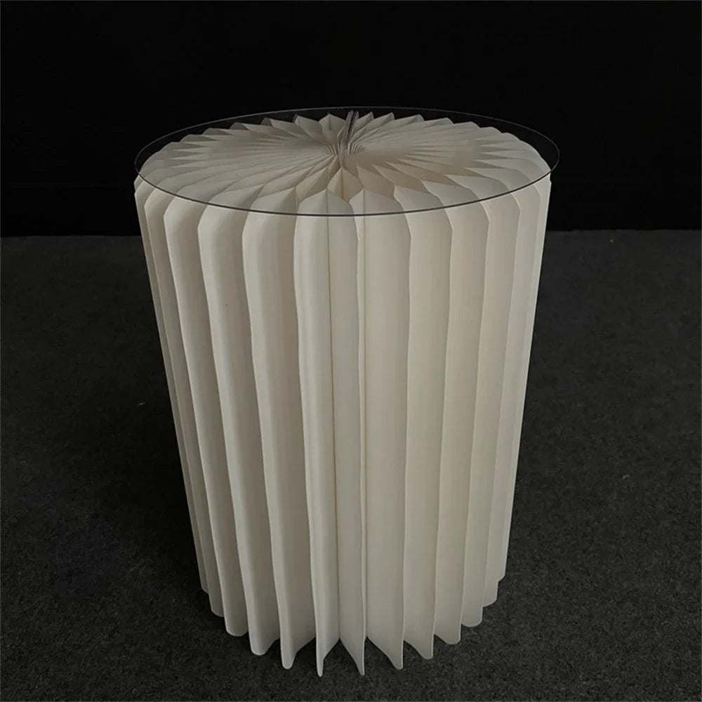 NONECN Folding Paper Roman Column Ornaments For Wedding Decor