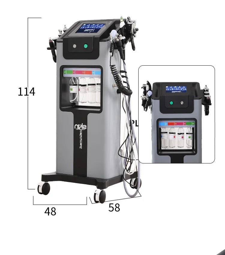 Amilibeauty 10 In 1 Hydra Aqua Facial Machine Diamond Dermabrasion