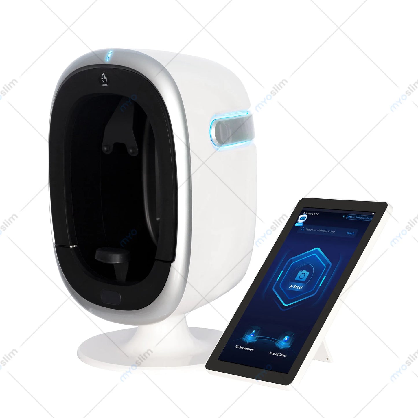 MYOSLIM Professional Skin Detection Equipment For Texture And Spots