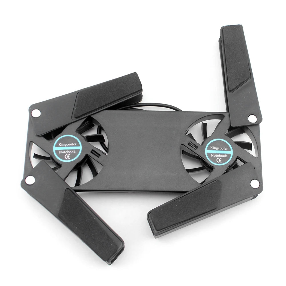 JEYI Foldable Laptop Cooling Pad With 2 Fans USB Powered