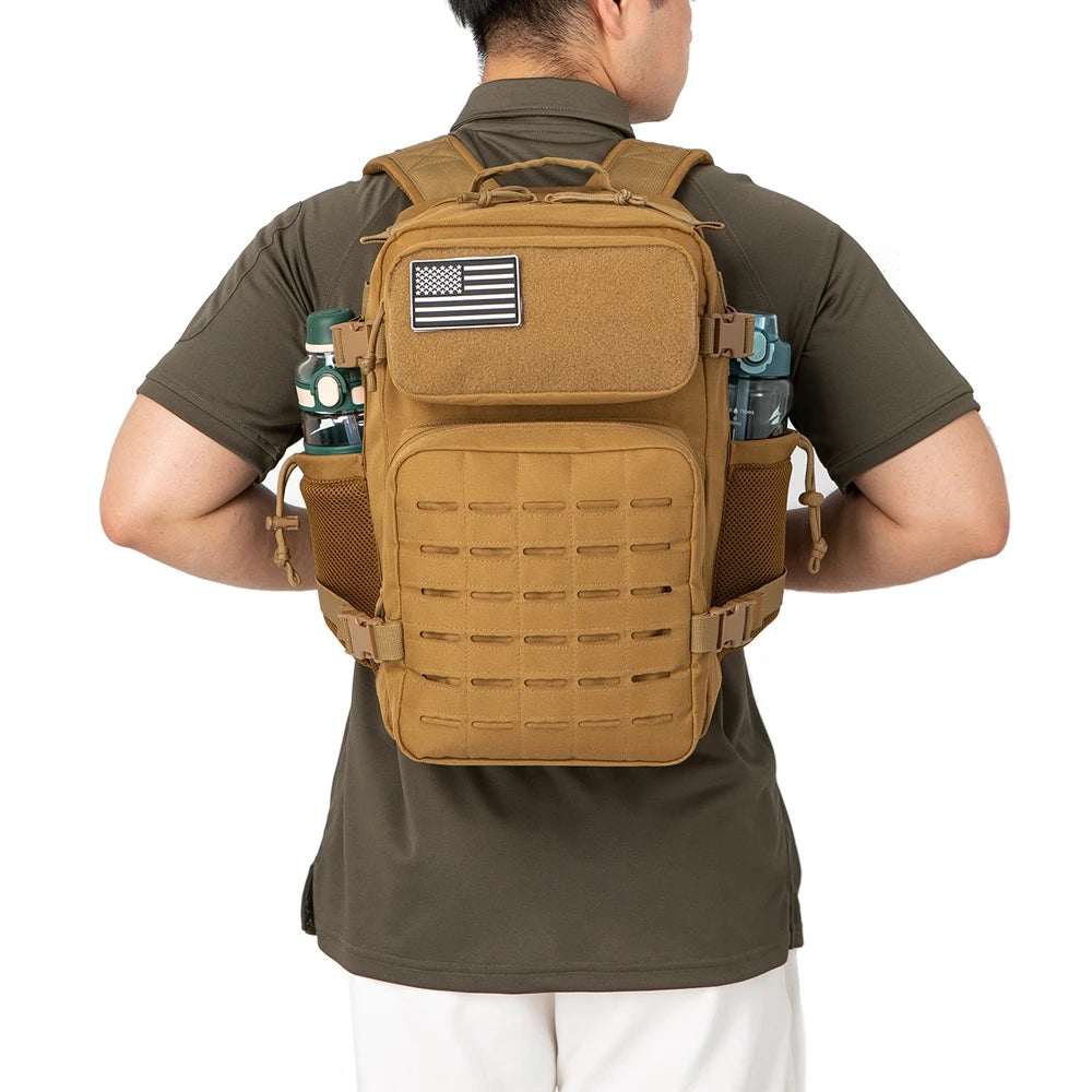 ReFire Gear 25L Tactical MOLLE Backpack For Outdoor EDC Hiking
