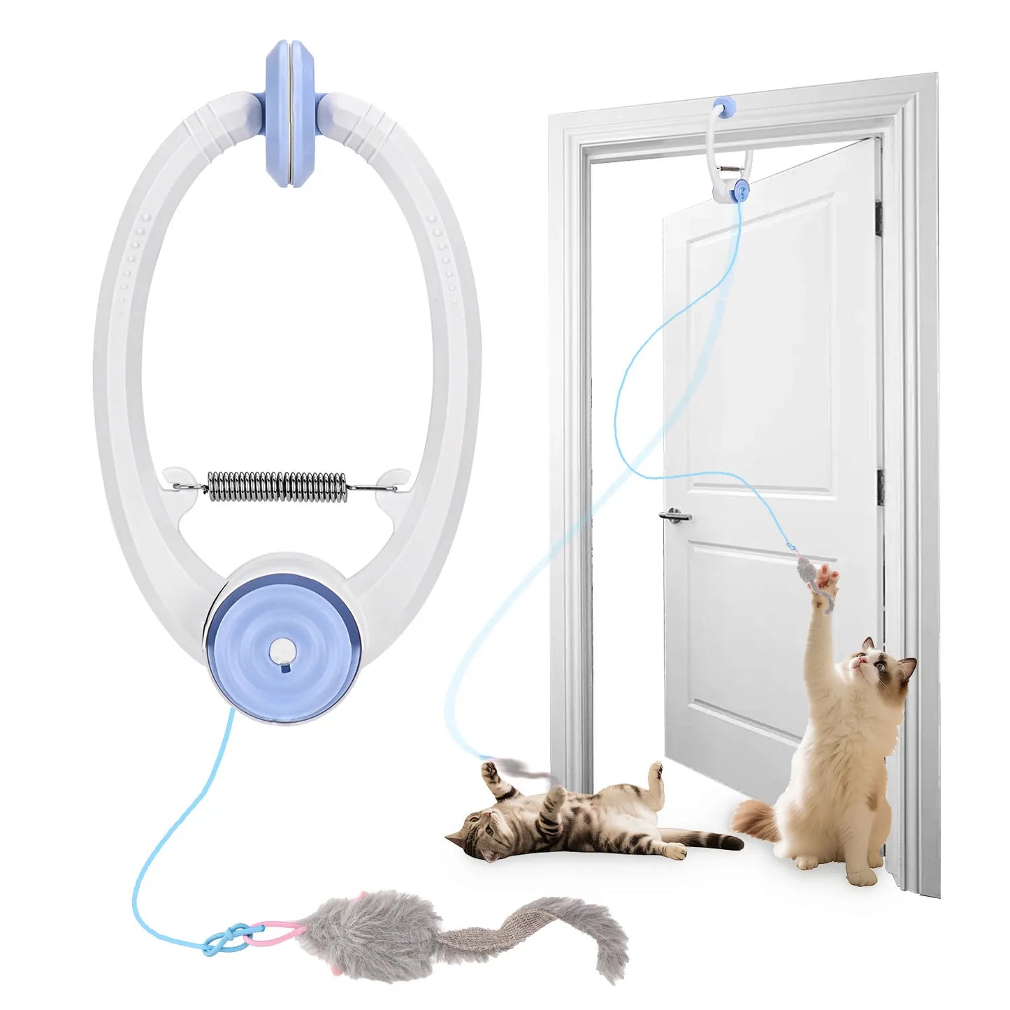 Cityflee Electric Door Hanging Interactive Cat Toy USB Rechargeable