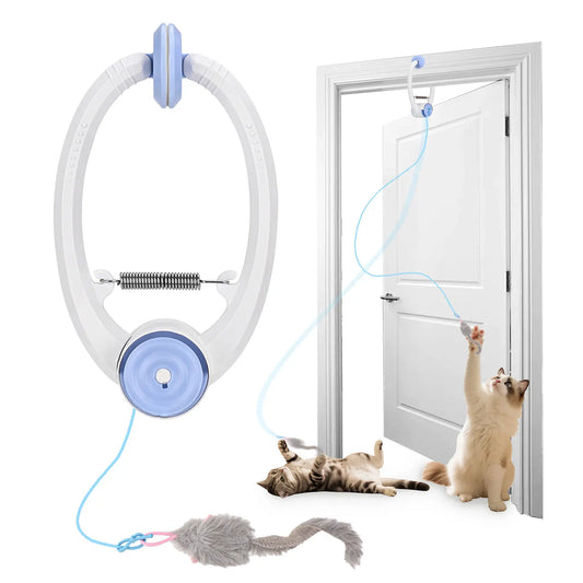 Cityflee Electric Door Hanging Interactive Cat Toy USB Rechargeable