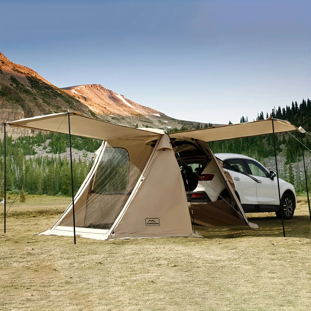 Unp SUV Car Tent Tailgate Shade Awning For Camping