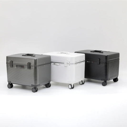 DKCN Aluminum Alloy Frame Suitcase Top Opening ABS Trolley Case