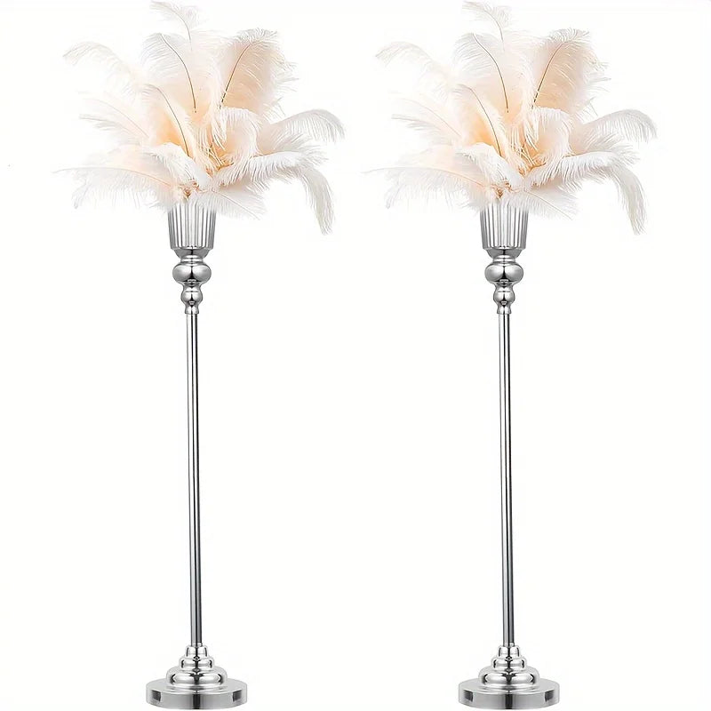 Wedding Centerpiece Floor Vase Metal for Parties and Seasonal Decor