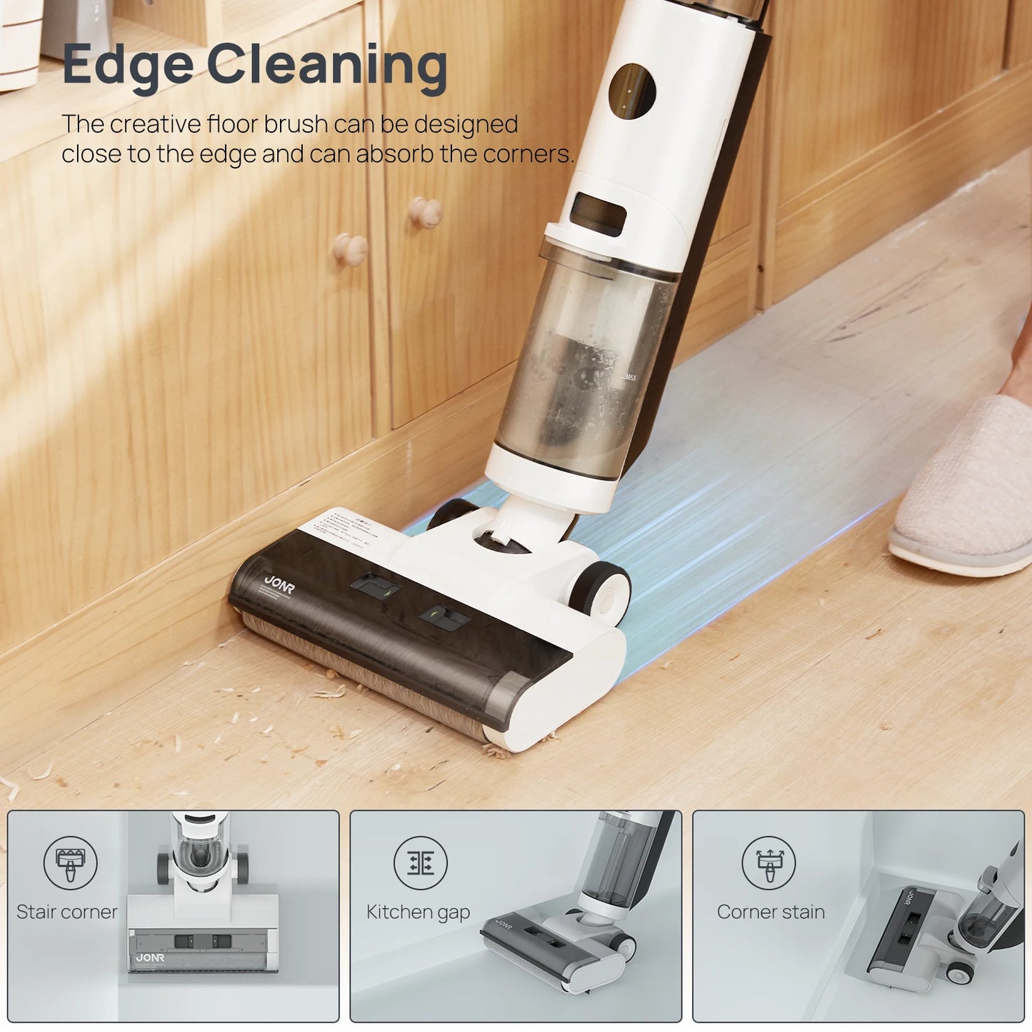 JONR ED12 Wet Dry Smart Vacuum And Floor Mop Cleaner