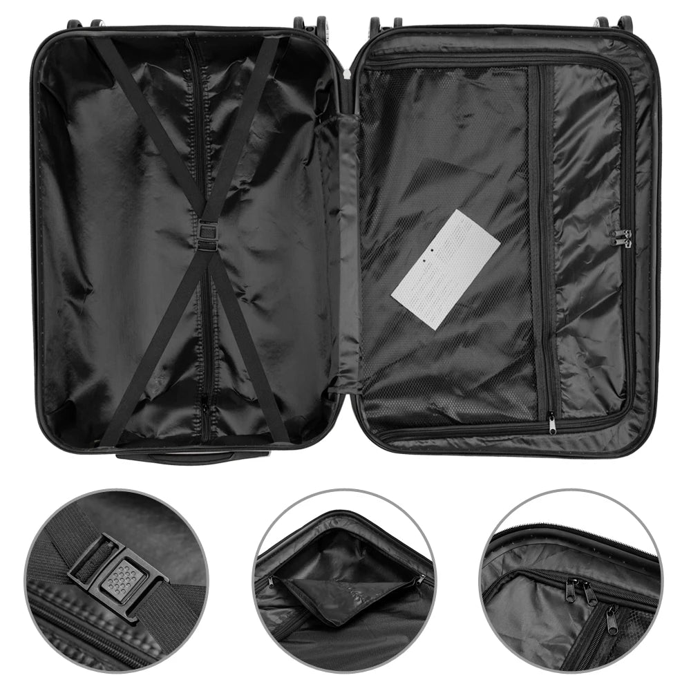 3-In-1 Multifunctional Large Capacity Luggage Set Travel Case