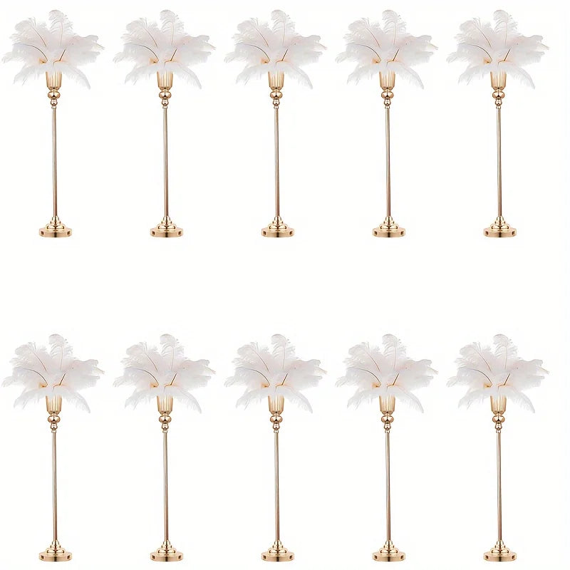 Wedding Centerpiece Floor Vase Metal for Parties and Seasonal Decor