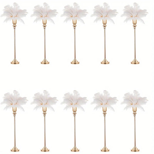 Wedding Centerpiece Floor Vase Metal for Parties and Seasonal Decor