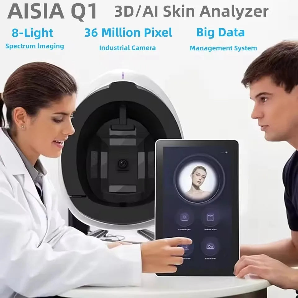 MYOSLIM AISIA Q1 3D AI Facial Skin Analyzer For Salon