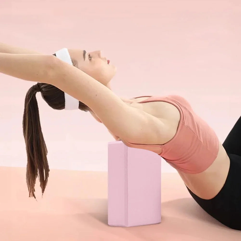 Yoga EVA Blocks Pilates Bricks For Home Exercise And Fitness