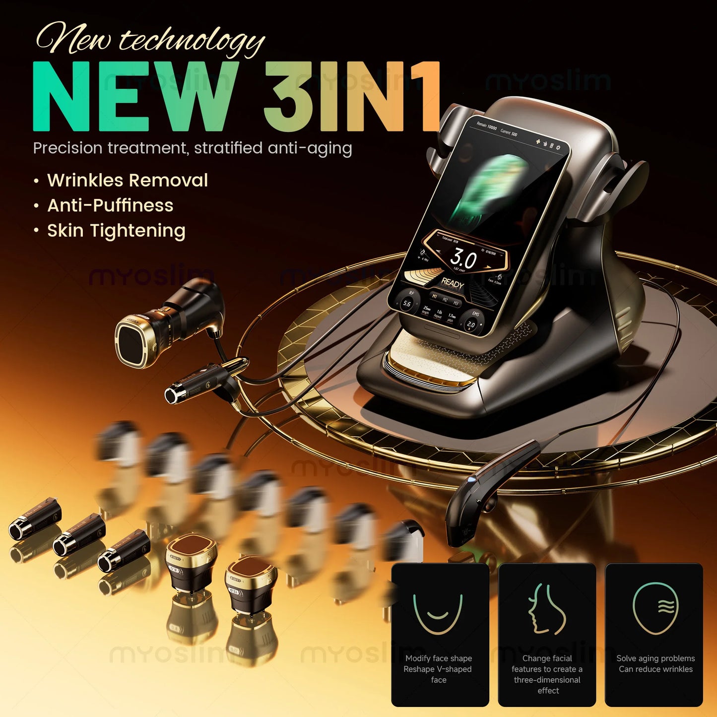 Emszero Portable 360MAX Facial Tightening And Fat Reduction Machine