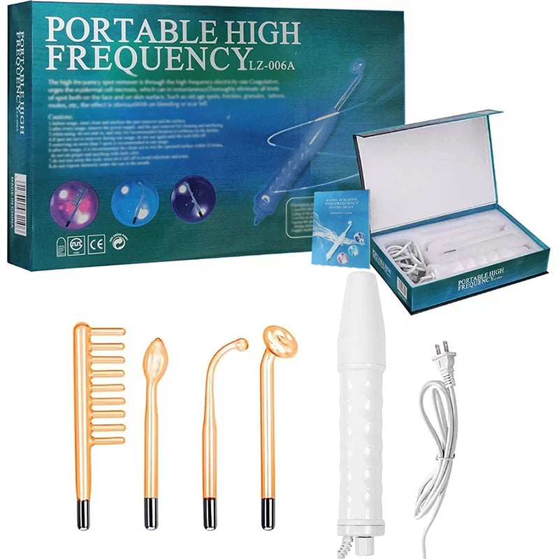4 In 1 Facial Skin Care Stick High Frequency Massager