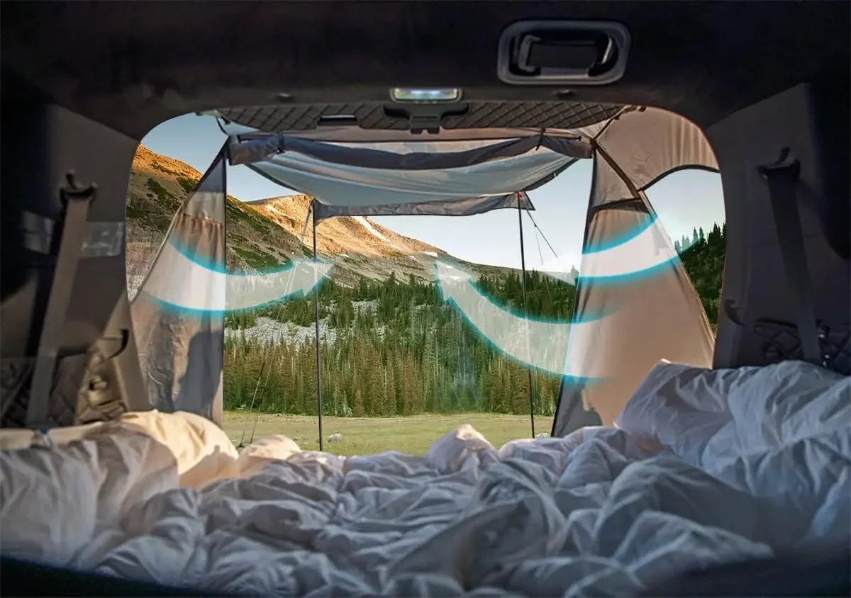 Unp SUV Car Tent Tailgate Shade Awning For Camping
