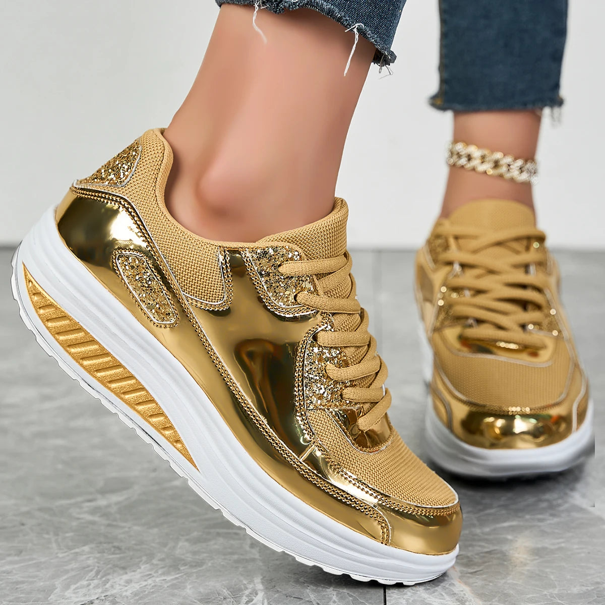 Women Orthopedic Sneakers Lightweight Casual Walking Shoes