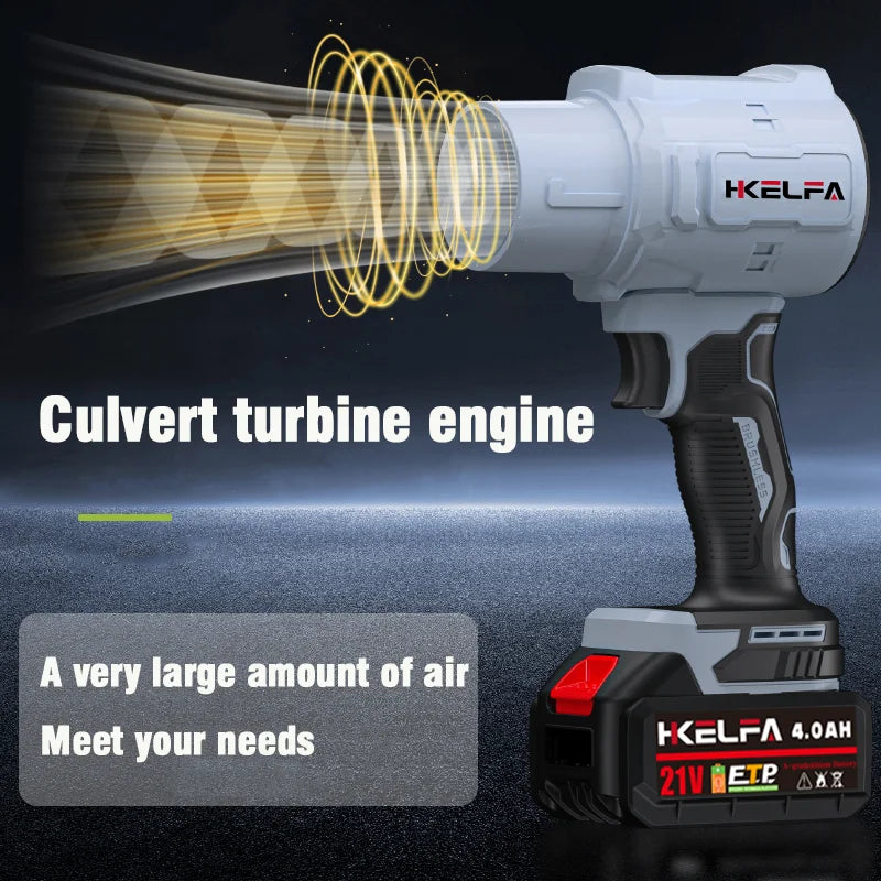 HKELF 2000W Electric Turbo Blower Cordless Handheld Car Dryer