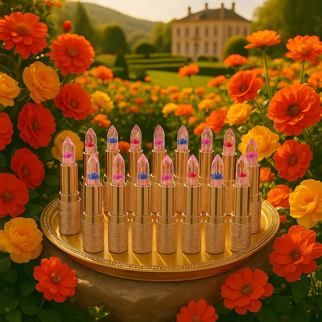 Crystal Petal Lipstick Lip Balm For Women Moisturizing Non Sticky