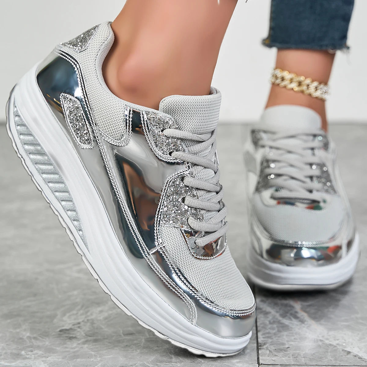 Women Orthopedic Sneakers Lightweight Casual Walking Shoes