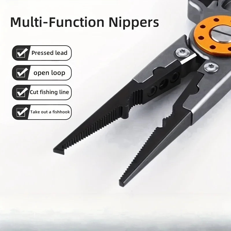 Aviation Aluminum Wire Pliers Multi Functional Fishing Tools