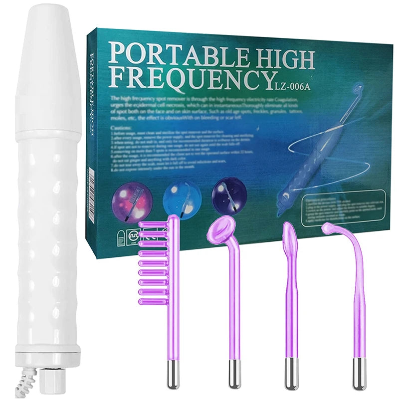 4 In 1 Facial Skin Care Stick High Frequency Massager