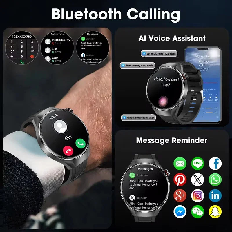 Originl G5 Plus Smartwatch AMOLED GPS Bluetooth Call Heart Rate