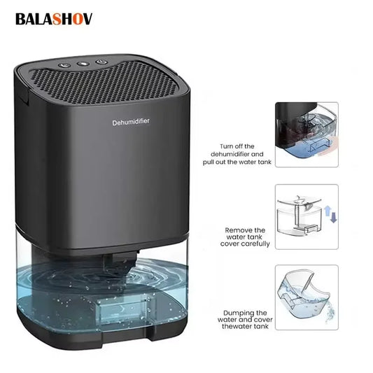 BALASHOV Air Dehumidifier Portable 36W 110V EU US Plug