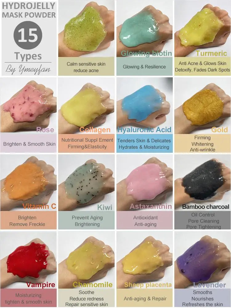 YMEYFAN Jelly Face Mask Gel For Facials Esthetician Supplies