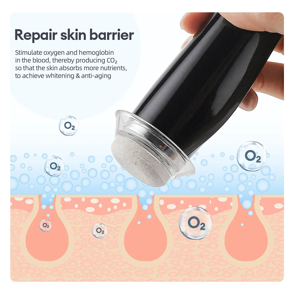 Foreverlily CO2 Oxygen Bubble Pen 5 Gear Facial Tool