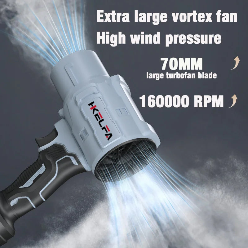 HKELF 2000W Electric Turbo Blower Cordless Handheld Car Dryer