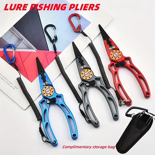 Aviation Aluminum Wire Pliers Multi Functional Fishing Tools