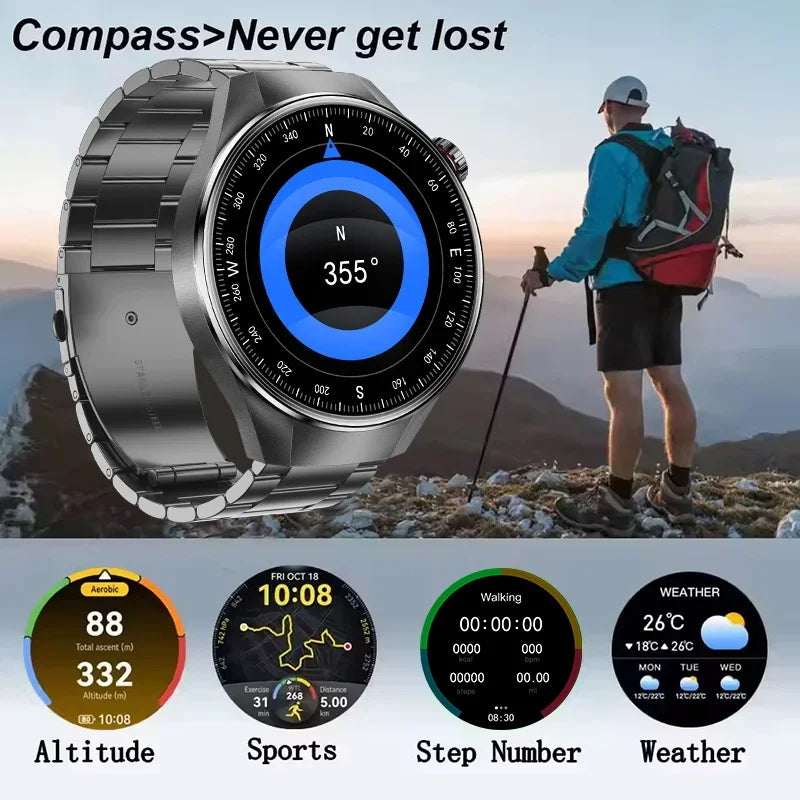 Originl G5 Plus Smartwatch AMOLED GPS Bluetooth Call Heart Rate
