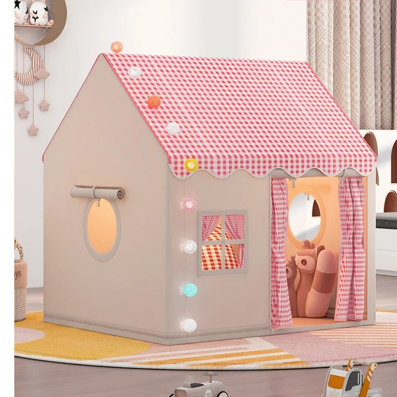 ZOCO Folding Play Tent Castle For Kids Indoor Decor