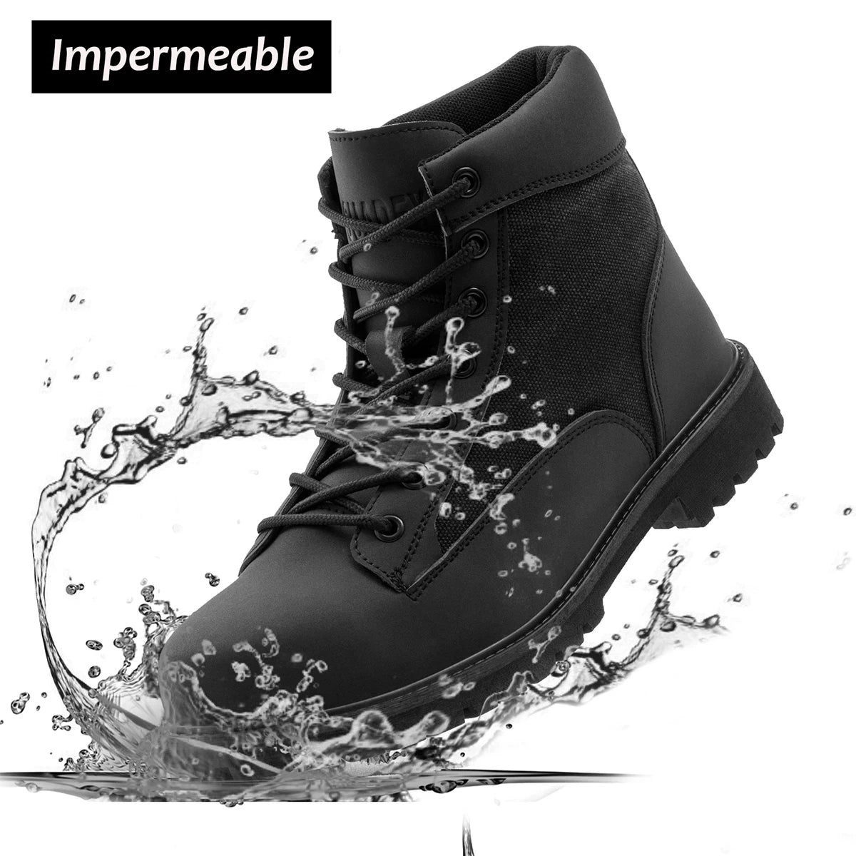SUADEX Steel Toe Waterproof Work Boots for Men and Women