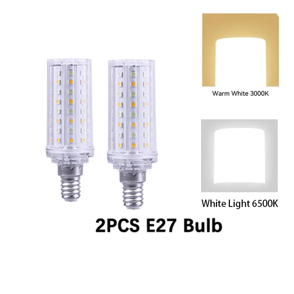 Outdoor Wall Light Waterproof LED E27 Square Lamp Exterior