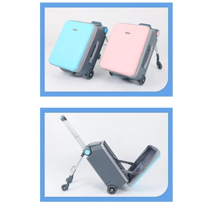 NONECN Kids Stroller Travel Suitcase Multi Function Waterproof Luggage